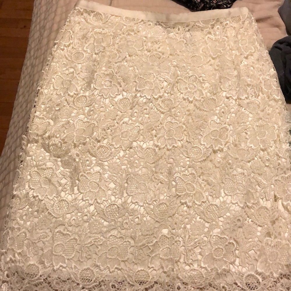 H&M cream color lace.